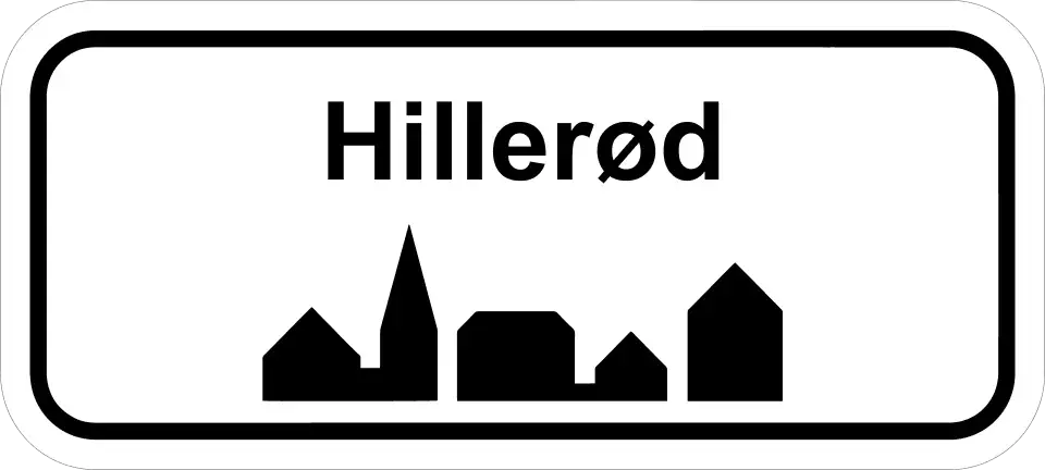 Hillerød byskilt – professionel træfældning, haveservice og rodfræsning i 3400 Hillerød